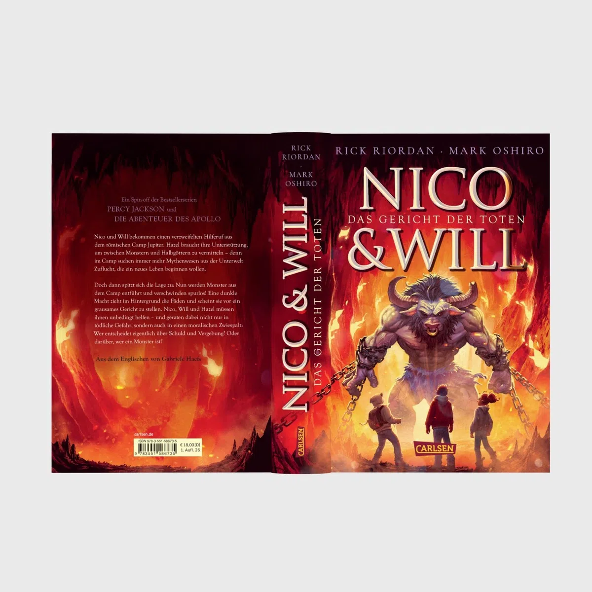 Nico und Will – Das Gericht der Toten: Fantasy-Abenteuer ab 12 Jahren aus dem Percy-Jackson-Universum – voller mythologischer Monster und Dämonen!