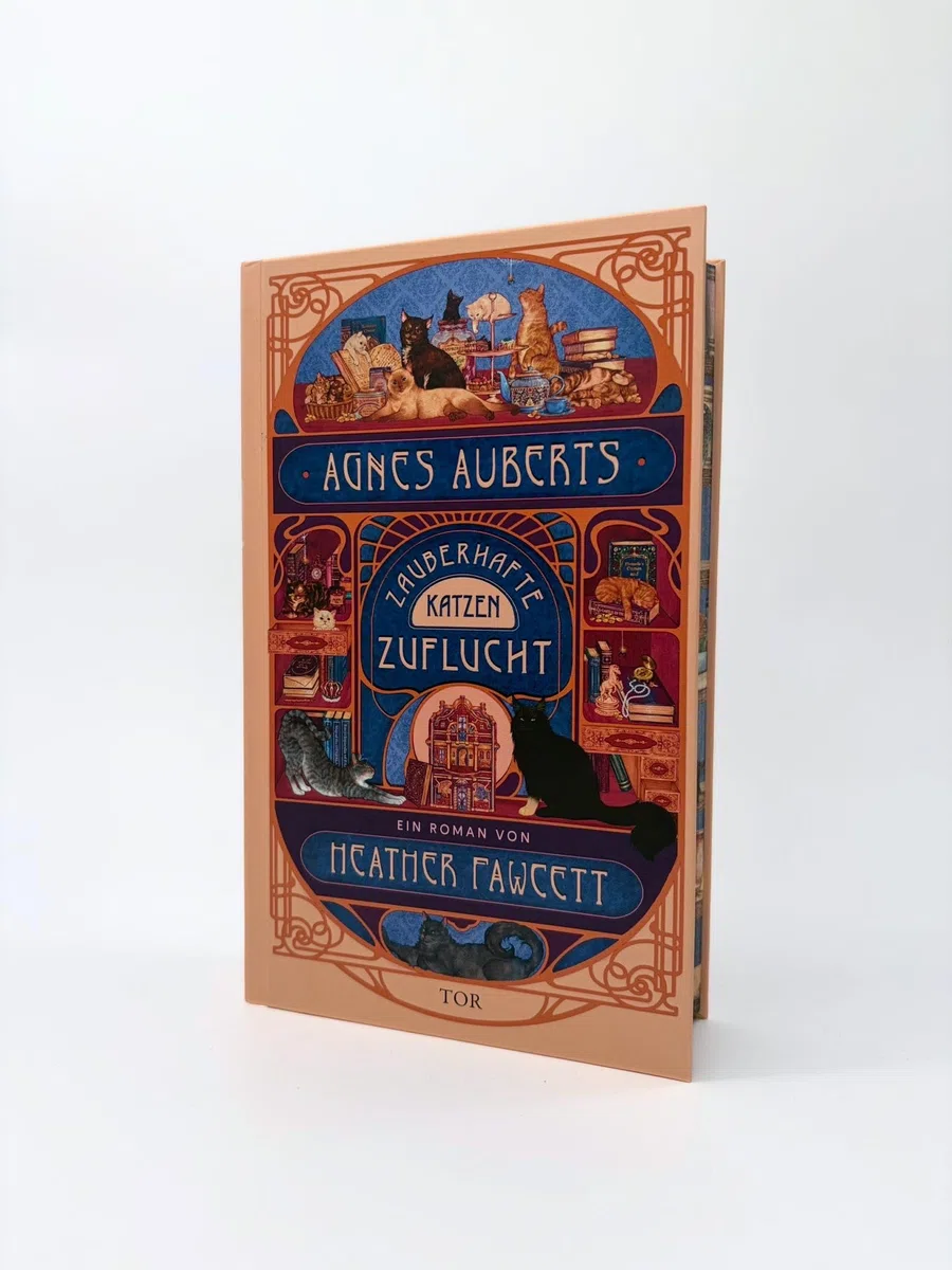 Agnes Auberts zauberhafte Katzenzuflucht: Cozy Fantasy mit Katzen und wunderschönem Farbschnitt