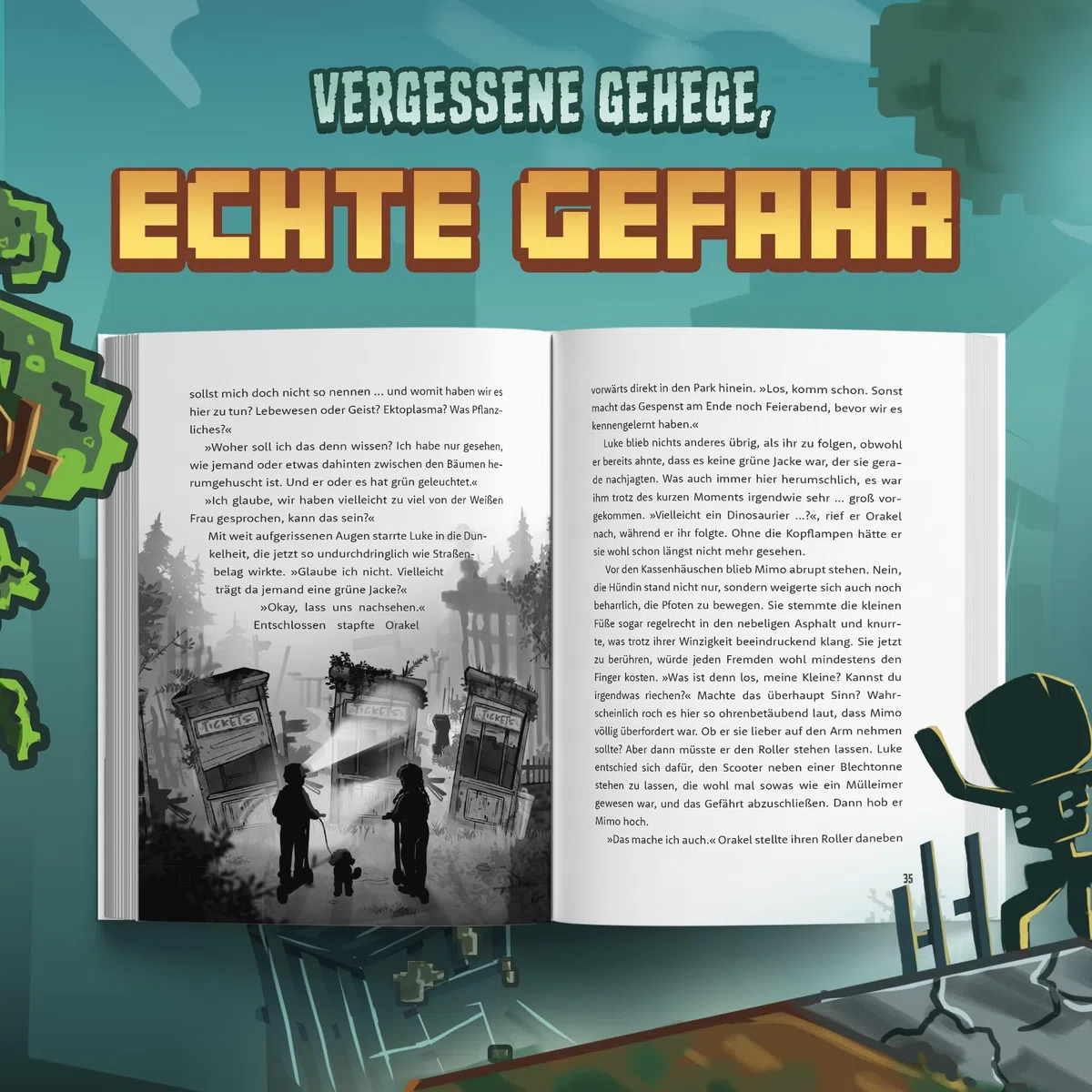 Zoo der Monster: Lost Blocks – Ein Roman aus der Welt von LukeUCraft