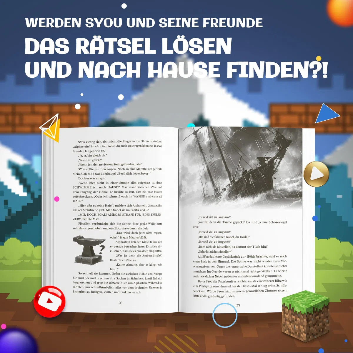 Die Youtuber Insel: SYou (Die YouTuber Insel - Das YouTuber-Abenteuer im Blockuniversum)