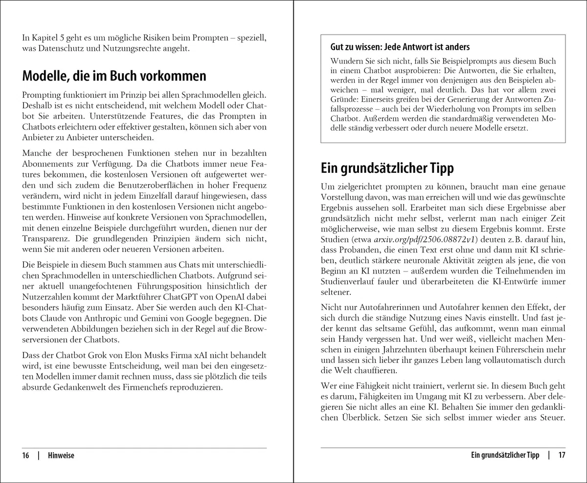 Prompting kurz & gut: Large Language Models verstehen, ChatGPT & Co. professionell nutzen