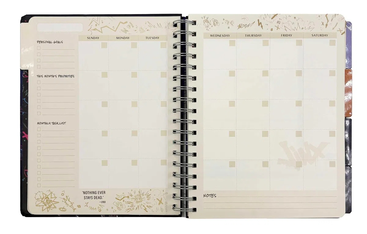 Arcane 12-Month Undated Planner (Gaming)