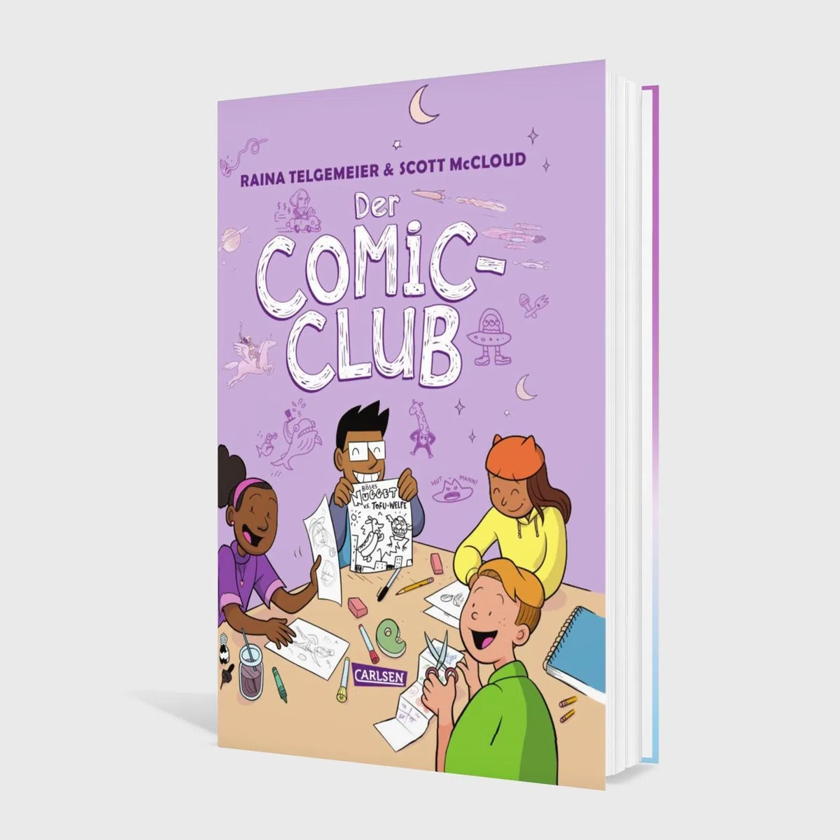Der Comic-Club: Witziger Schul-Comic für Kinder ab 8 Jahren