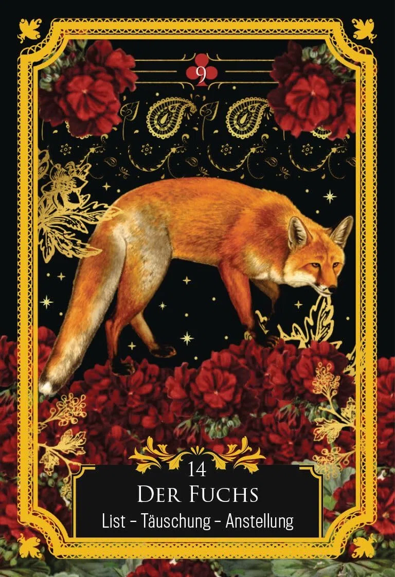 Lenormand – Garten der Geheimnisse: 36 Orakelkarten mit Begleitbuch - Wahrsage-Kartenset mit opulenter Ausstattung