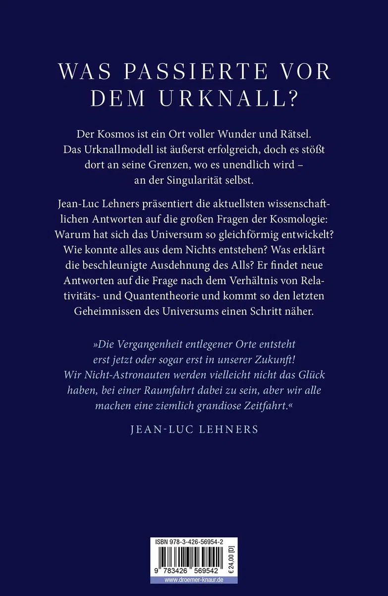 Der Anfang von Raum und Zeit: Wie alles aus dem Nichts entstehen konnte | Der Kosmologe und Weltraumforscher erklärt den Ursprung des Universums