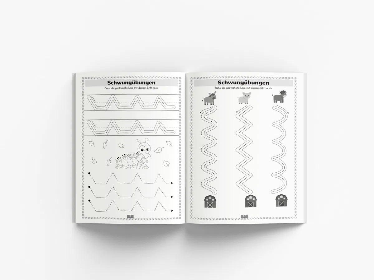 XXL 1. Klasse Übungsheft: Lernbuch für die Grundschule – Buchstaben und Zahlen lernen, schreiben üben und erstes Rechnen mit kindgerechten Aufgaben