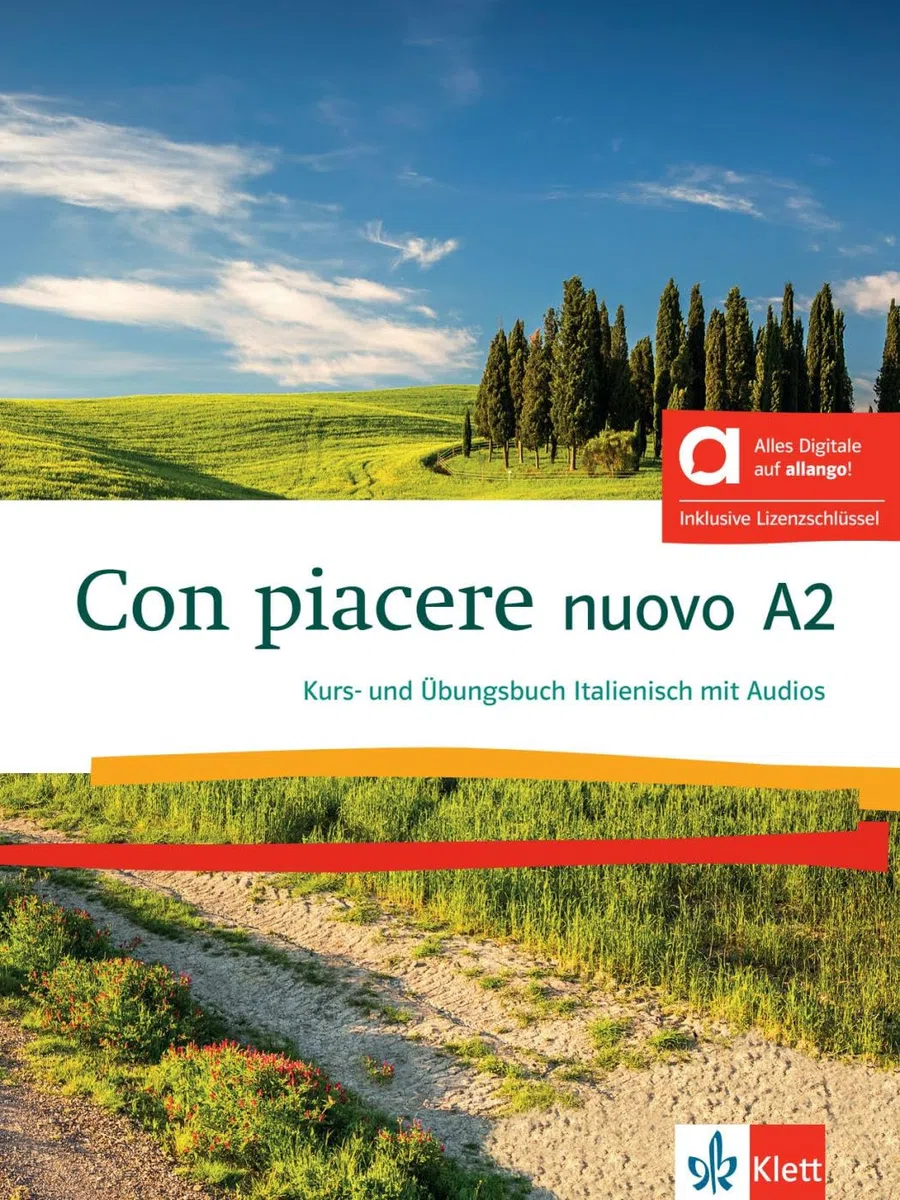 Con piacere nuovo A2 - Hybride Ausgabe allango: Italienisch. Kurs- und Übungsbuch mit Audios inklusive Lizenzschlüssel allango (24 Monate)