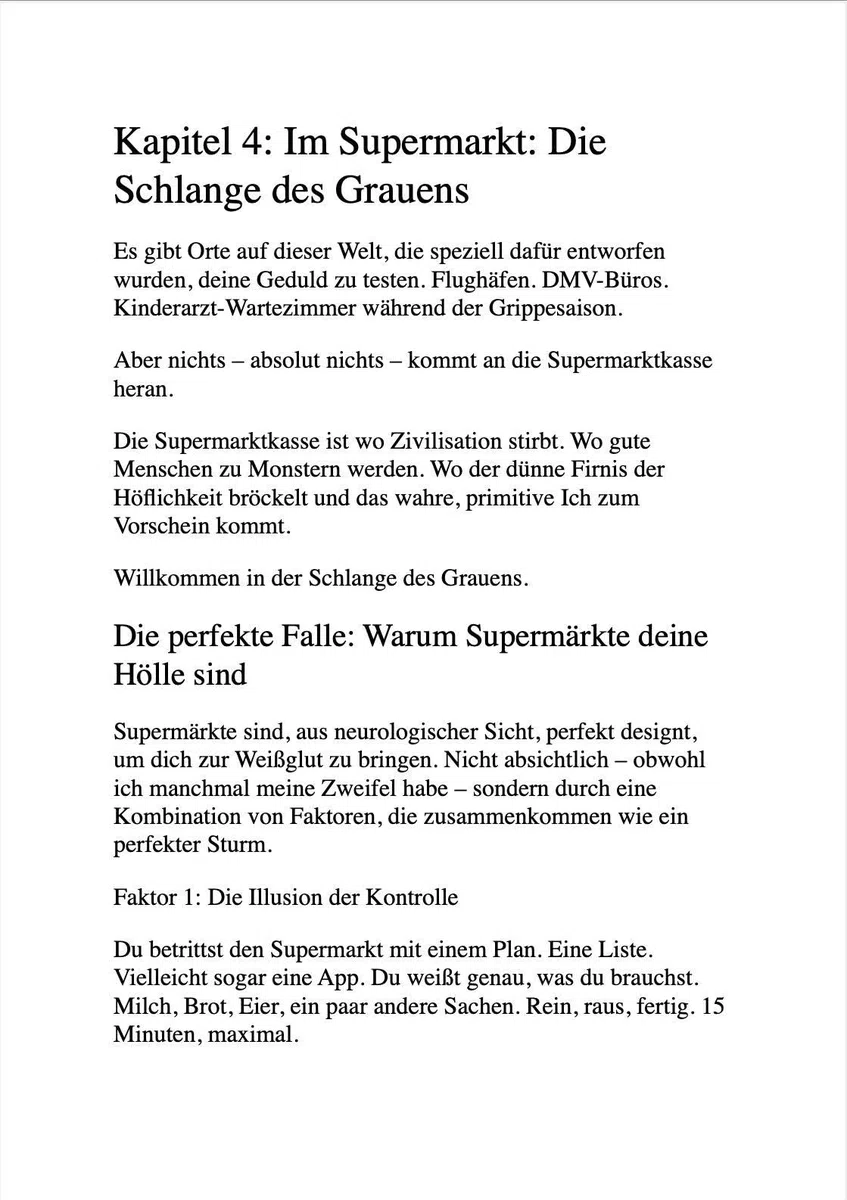 ZEN UND DIE KUNST, DEN LEUTEN NICHT AUF DIE SCHNAUZE ZU HAUEN: Emotionale Selbstkontrolle für Fortgeschrittene