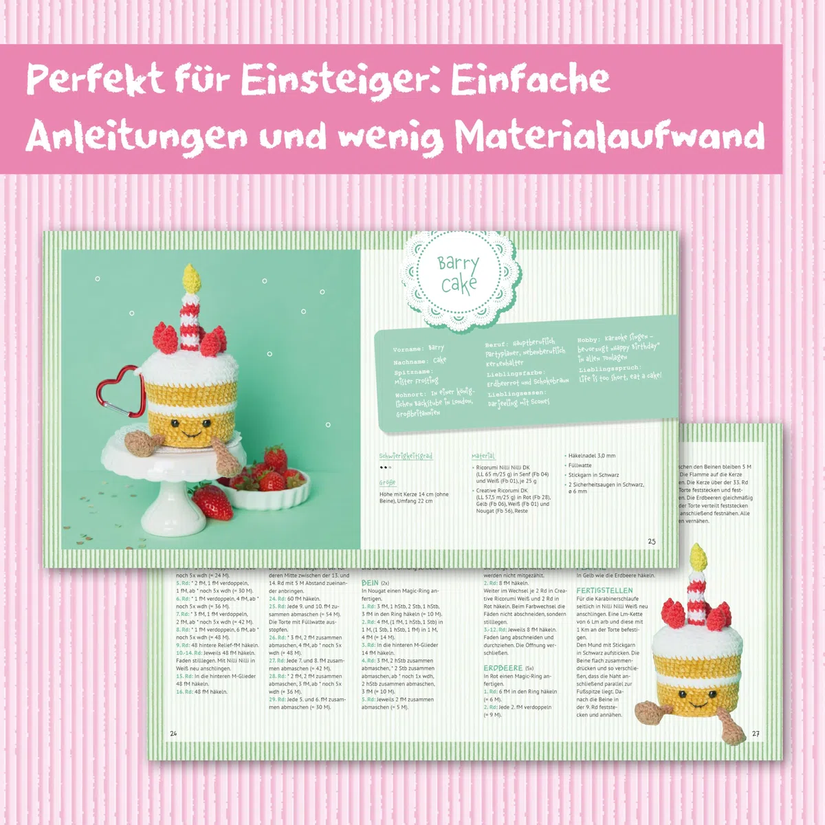 Amusing Lovables häkeln: Häkel dir Kuschelfiguren zum Anhängen und Dekorieren