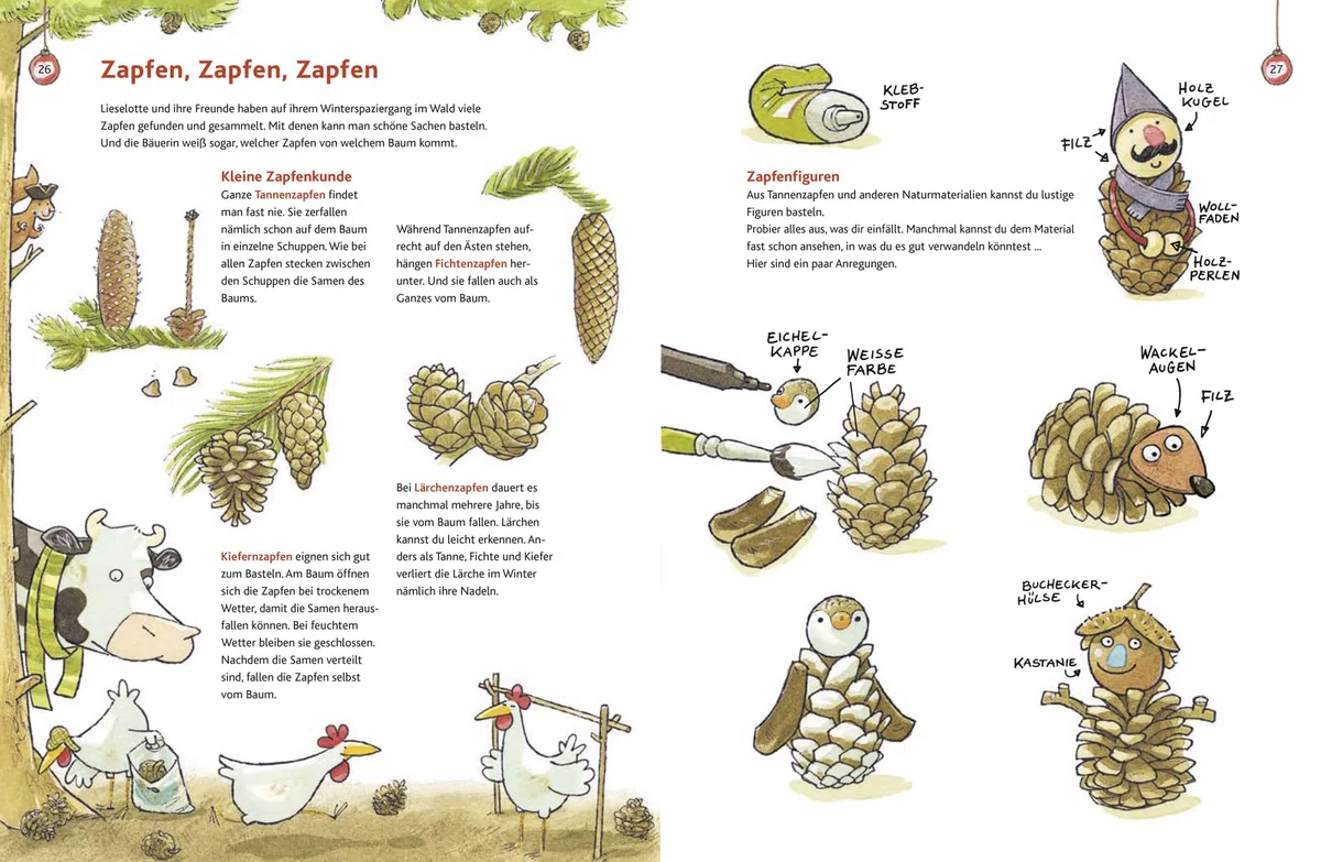 Warten auf Weihnachten mit Lieselotte: Das große Buch zum Basteln, Backen, Singen und Vorlesen | Bilderbuch über die Adventszeit für Kinder ab 4