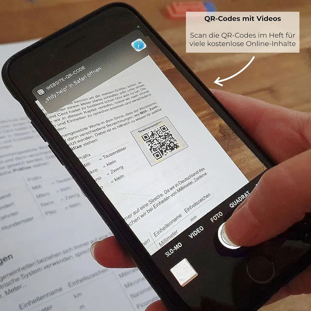 8. Klasse Mathematik Übungsheft: Aufgabensammlung mit Lösungen und Lernvideos von Lehrer Schmidt (Mathe mit Lehrer Schmidt: inklusive Lernvideos)