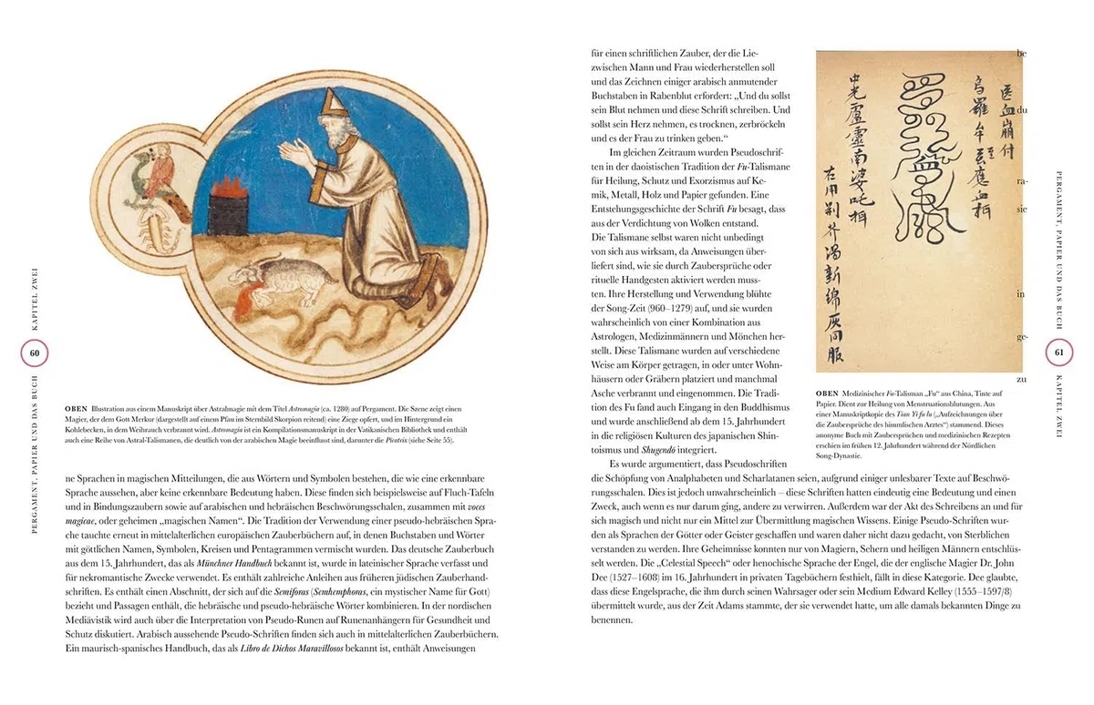 Die Geschichte der Zauberbücher: Ein illustriertes Kompendium der Grimories und Beschwörungen