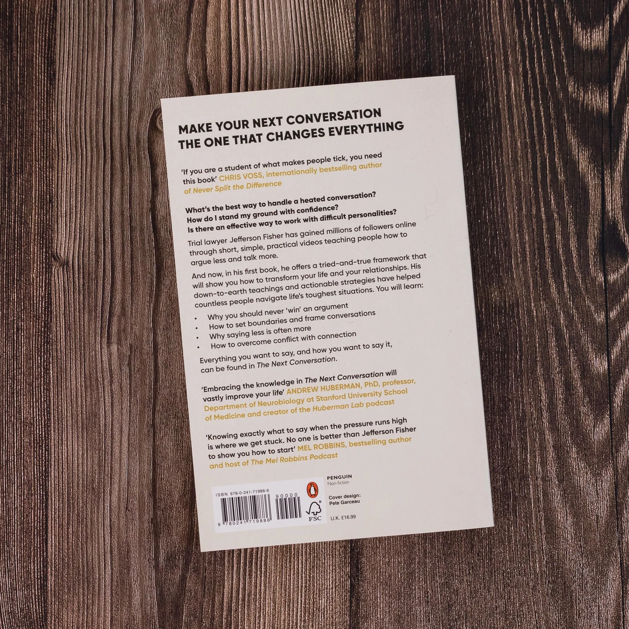 The Next Conversation: Argue Less, Talk More. The Sunday Times bestseller, as heard on the Diary of a CEO podcast
