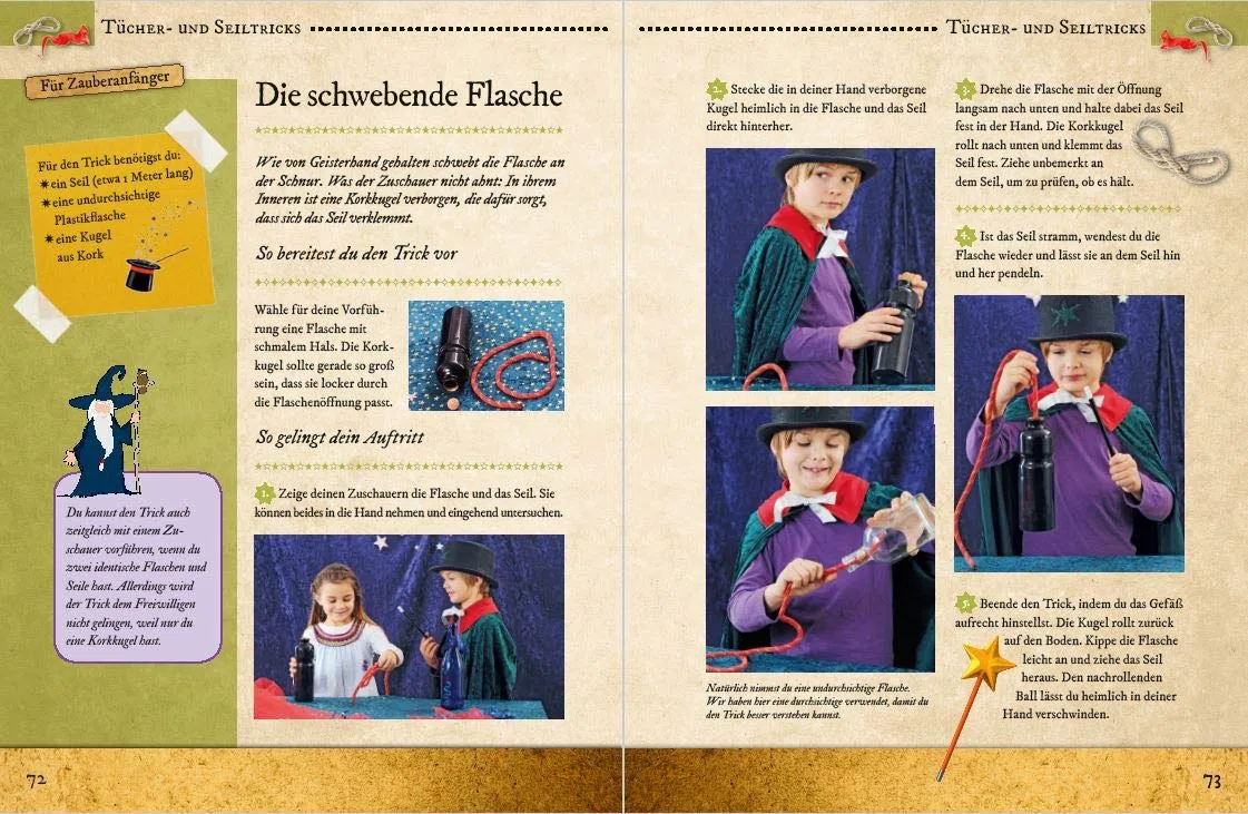 Abrakadabra, dreimal schwarzer Kater: Das 1 x 1 der Zauberei