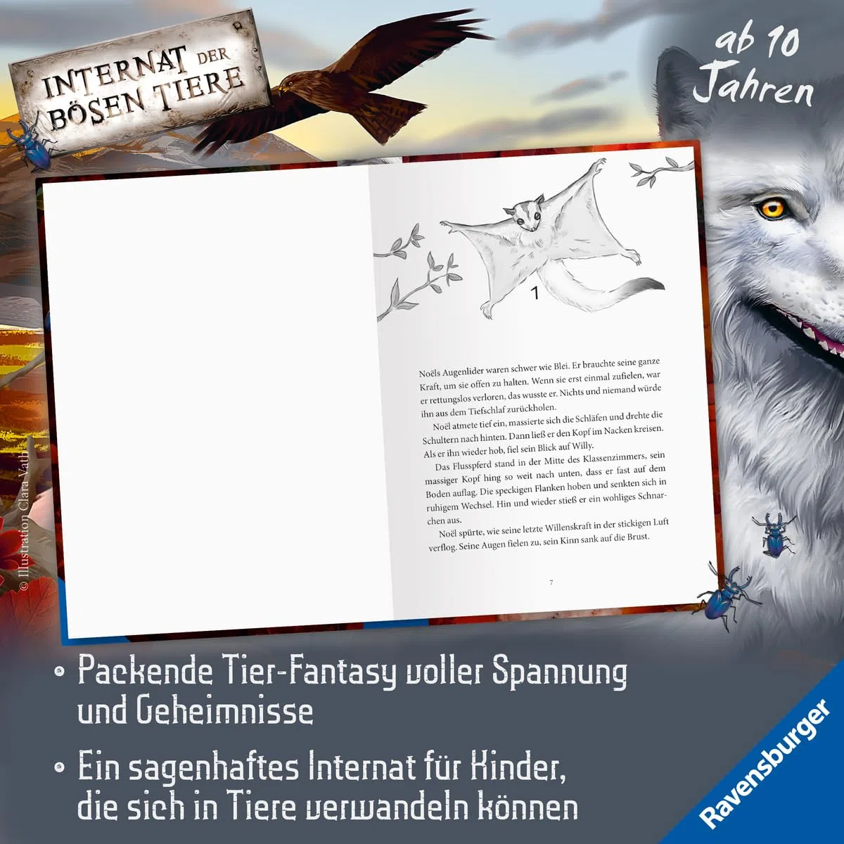 Internat der bösen Tiere, Band 5: Die Schamanin (Bestseller-Tier-Fantasy ab 10 Jahre) (Internat der bösen Tiere, 5)