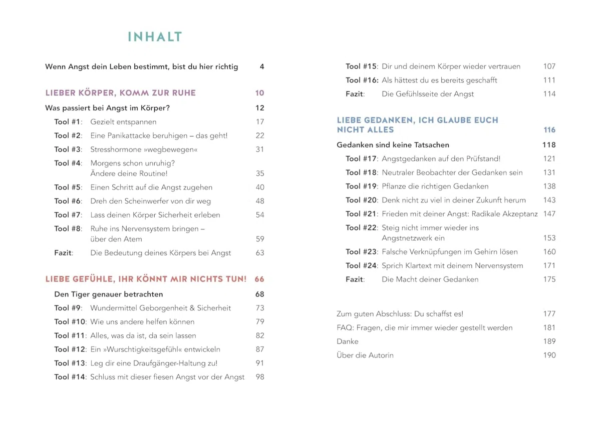 Liebe Angst, halt doch mal die Klappe!: 24 Tools, um Angst und Panik zu überwinden – SPIEGEL-Bestseller (Lebenshilfe Selbstcoaching)