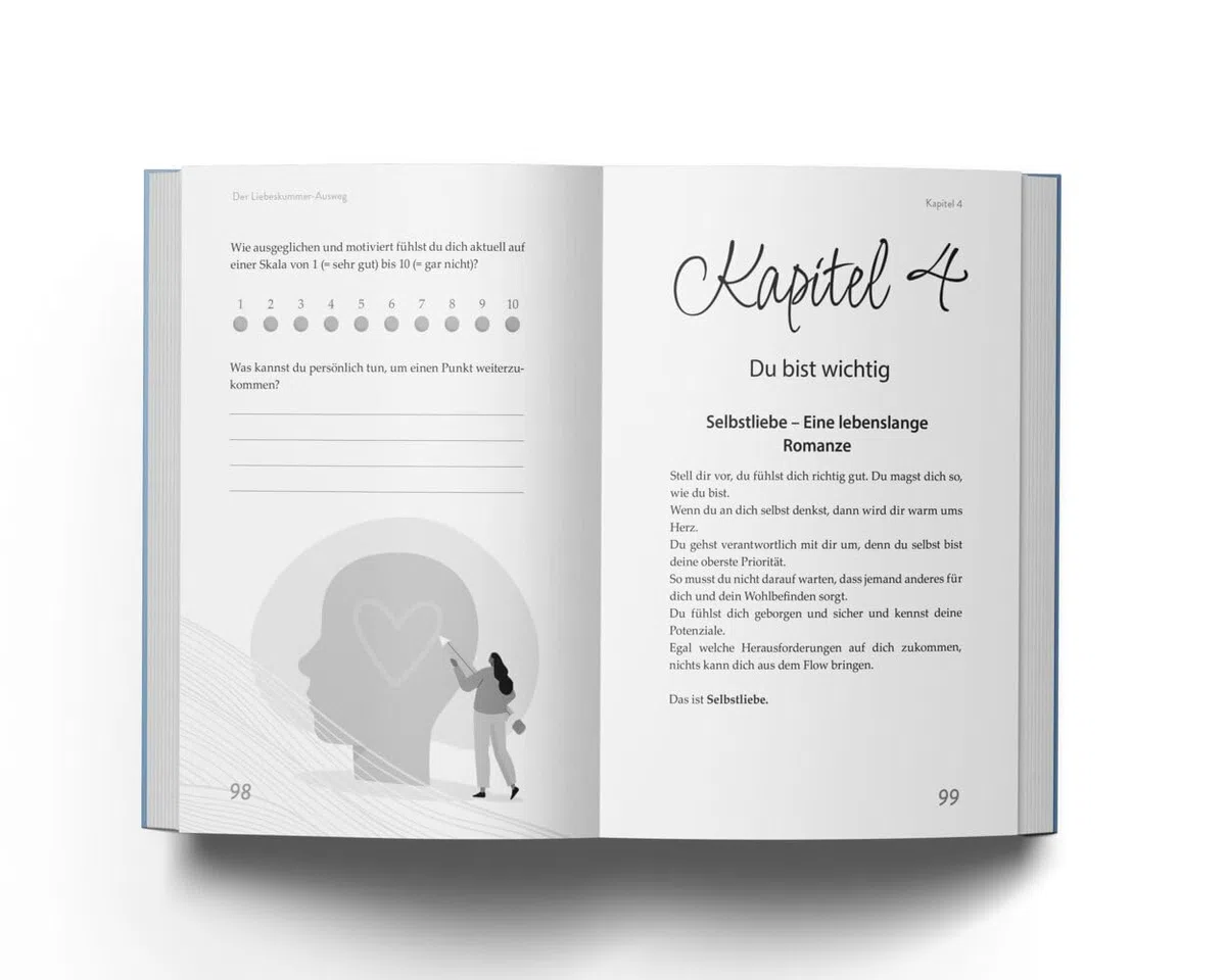 Der Liebeskummer-Ausweg: Warum das Ende Deiner Beziehung nicht das Ende Deines Glücks sein muss | Trennung überwinden mit dem Liebeskummer Buch