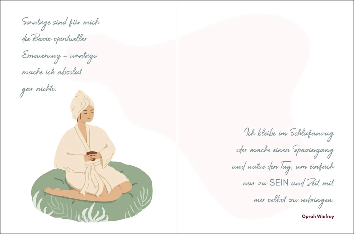 Das Glück liegt im Jetzt: Inspirationen für mehr Achtsamkeit und innere Balance | Einfache Tipps und Impulse für ein bewusstes Leben | Mit vielen Illustrationen, Texten & Zitaten