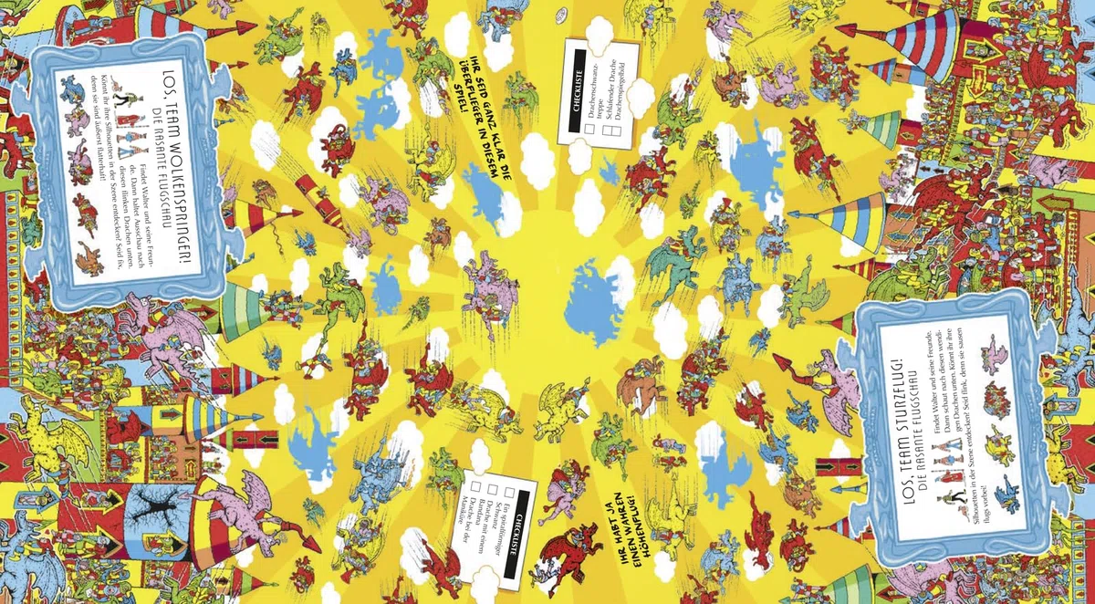 Wo ist Walter? Das große Wettsuchen: Das Kult-Wimmelbuch jetzt als Suchspiel für die ganze Familie!