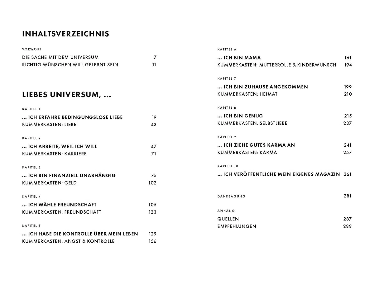 Mein Kopf, ein Universum: Von Tagträumen, Wunschdenken & kleinen Wunde(r)n von Carmushka