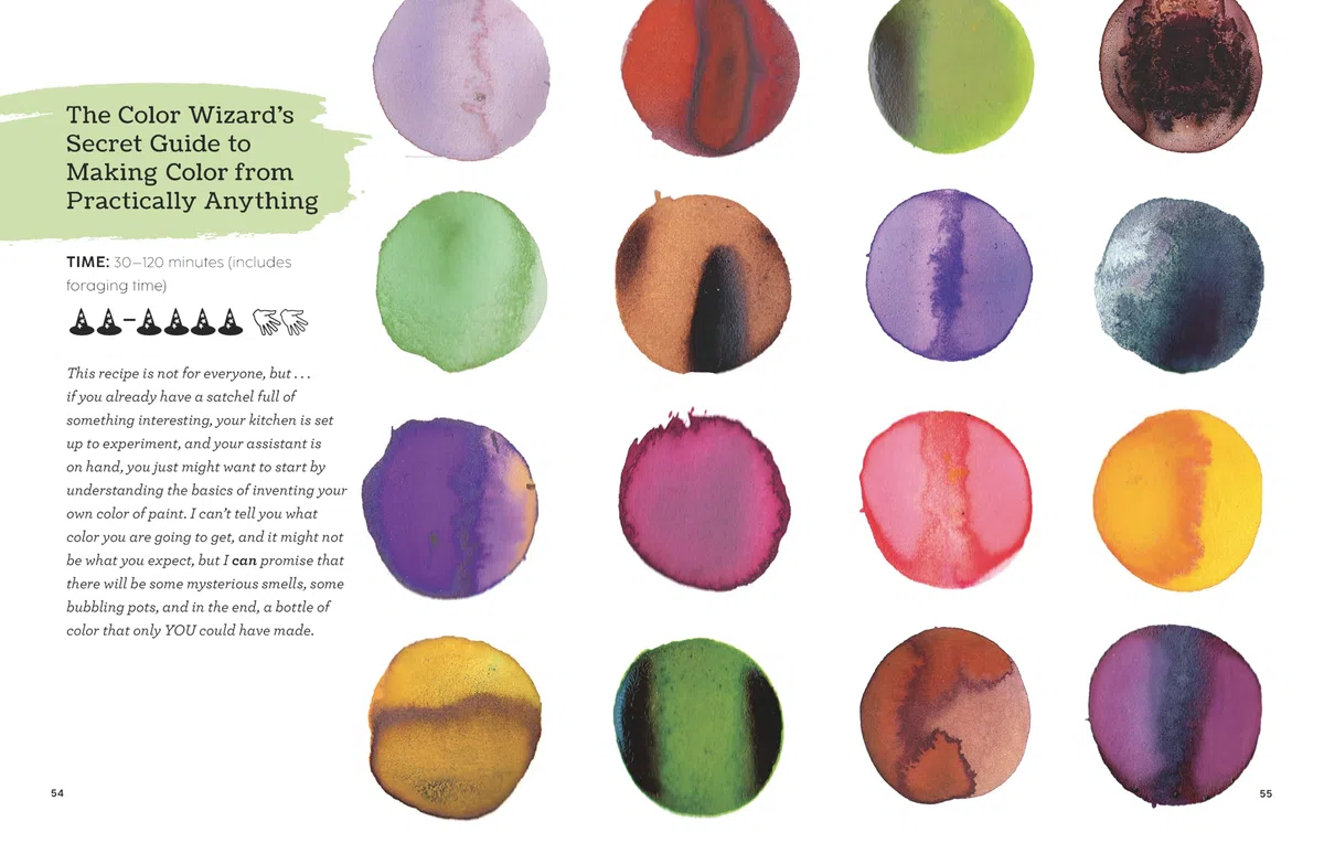 How to Be a Color Wizard: Forage and Experiment with Natural Art Making