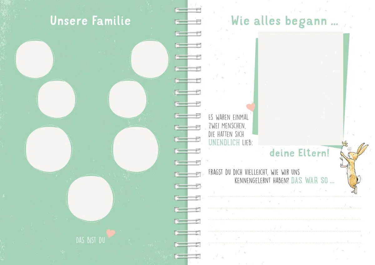 Weißt du eigentlich, wie lieb ich dich hab?: Deine Geschichte beginnt hier | Dein besonderes Erinnerungsalbum