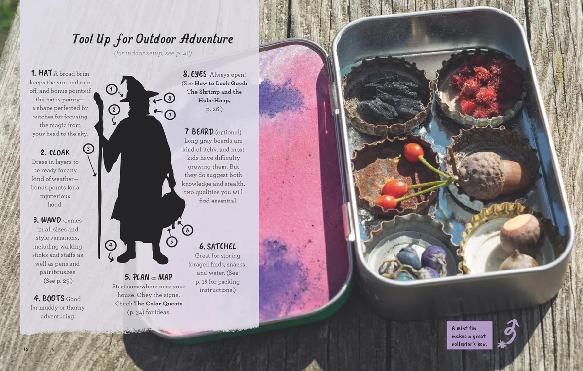 How to Be a Color Wizard: Forage and Experiment with Natural Art Making