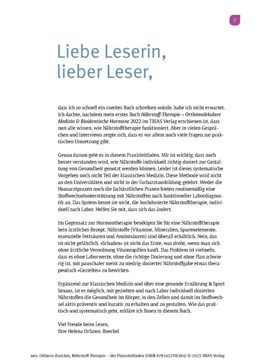 Nährstoff-Therapie - Der Praxisleitfaden: Orthomolekulare Medizin richtig dosieren und anwenden. Vorbeugen und heilen mit Vitaminen, Mineralstoffen & Co.