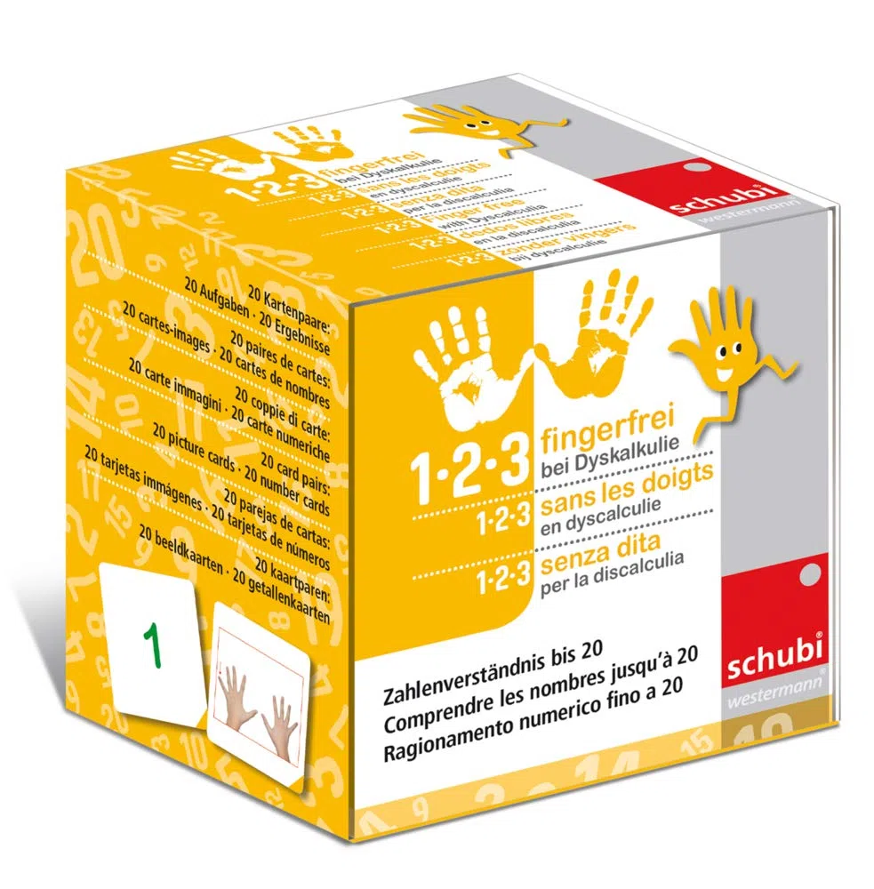 1-2-3 fingerfrei bei Dyskalkulie 1: Zahlenverständnis bis 20