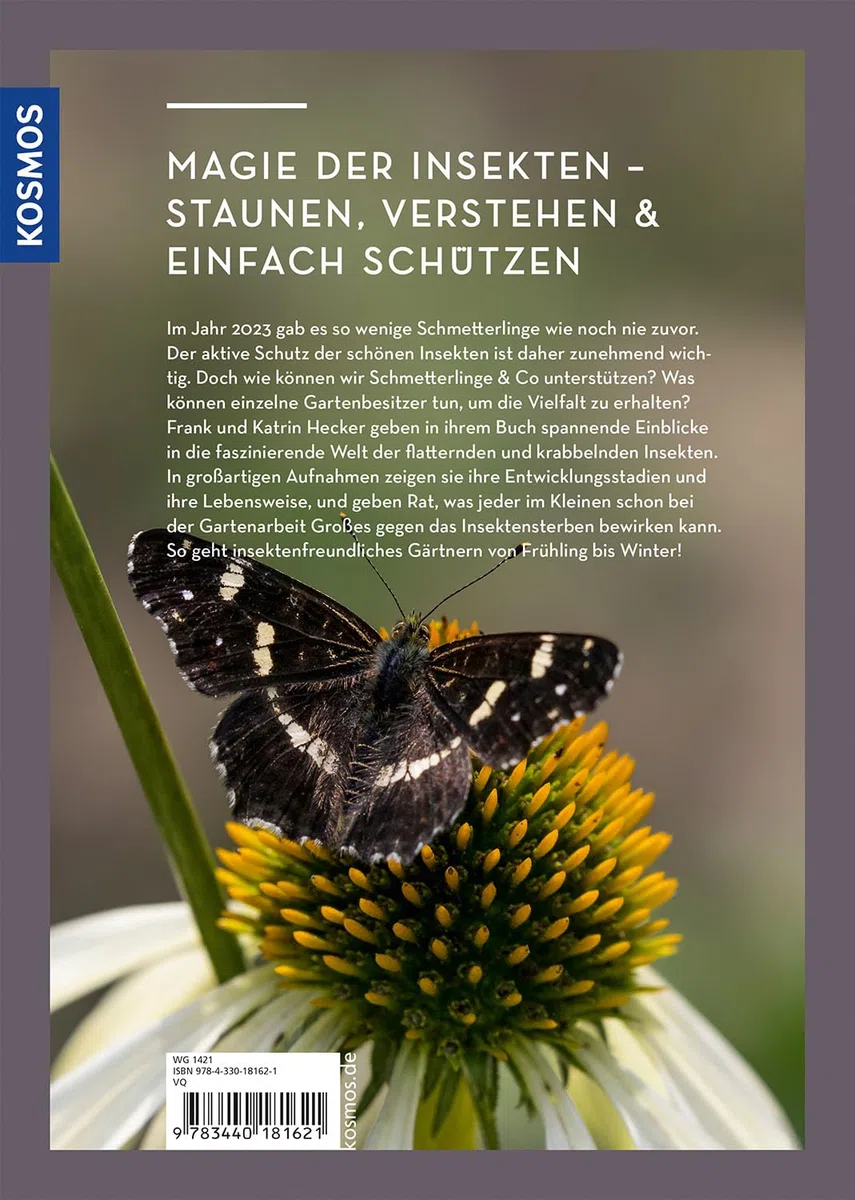 Wer Schmetterlinge liebt, muss Raupen füttern: Insekten im Garten fördern und schützen