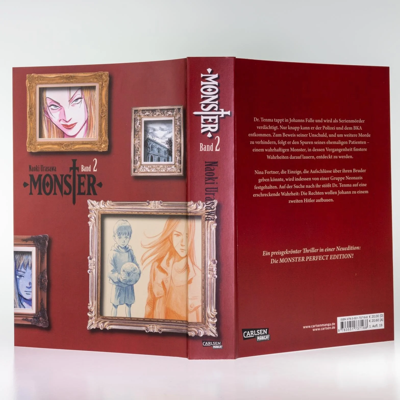 Monster Perfect Edition 2: Preisgekrönte Manga-Thriller-Serie ab 14 Jahren, in der ein Chirurg einen Serienkiller rettet und selbst zur Zielscheibe wird