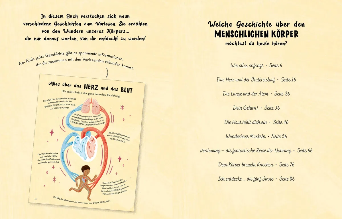 5 Minuten Geschichten – Mein Körper, ein Wunder: Sachgeschichten zum Entdecken und Staunen