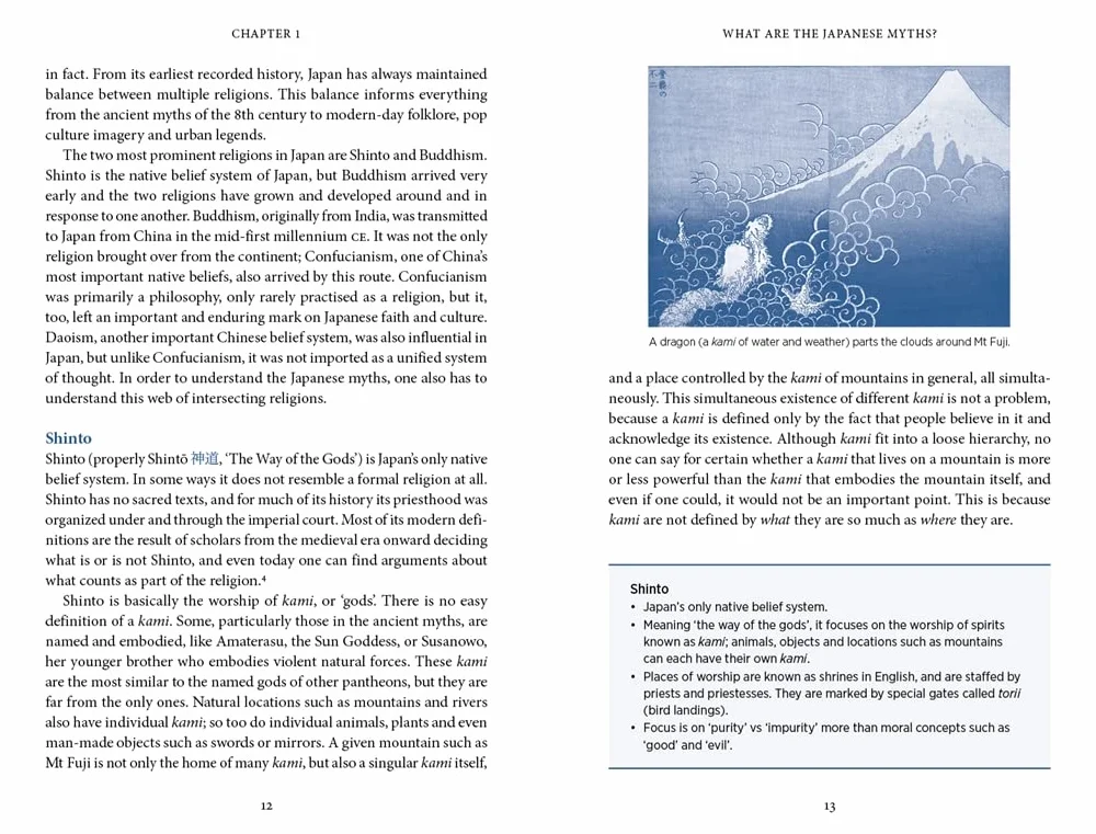 The Japanese Myths: A Guide to Gods, Heroes and Spirits