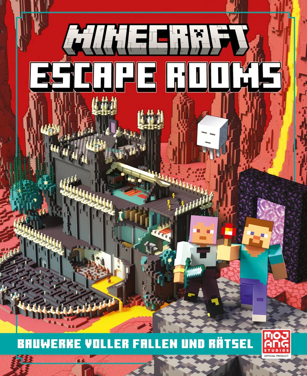Minecraft Escape Rooms. Bauwerke voller Fallen und Rätsel: Trendthema Escape Rooms | 13 epische Kreationen zum Erforschen und Nachbauen | Fördert ... Für Kinder ab 10 Jahren (Minecraft Exklusiv)