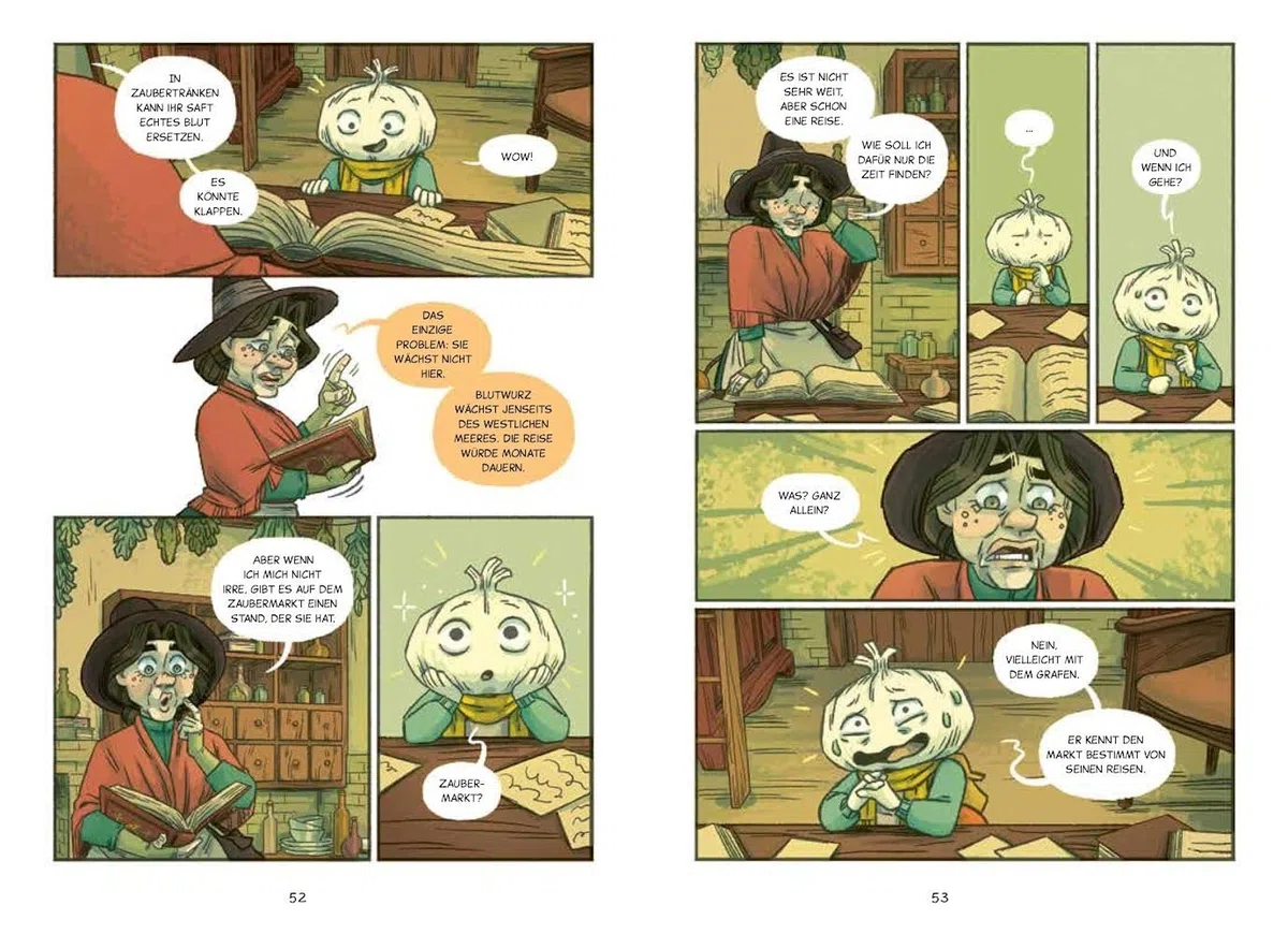 Knobi und die Hexe: Comic für Kinder