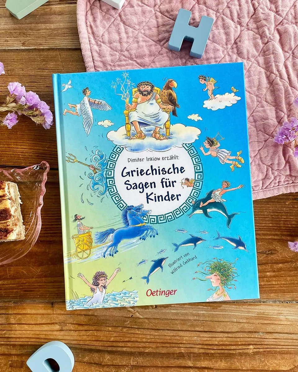 Griechische Sagen für Kinder: Klassische griechische Sagen spannend und humorvoll nacherzählt von Dimiter Inkiow für Kinder ab 5 Jahren (Griechische Mythologie für Kinder)