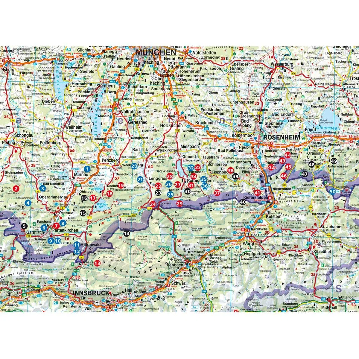 Winterwandern Bayerische Alpen: 50 Wander- und Schneeschuh-Touren mit GPS-Tracks (Rother Wanderbuch)