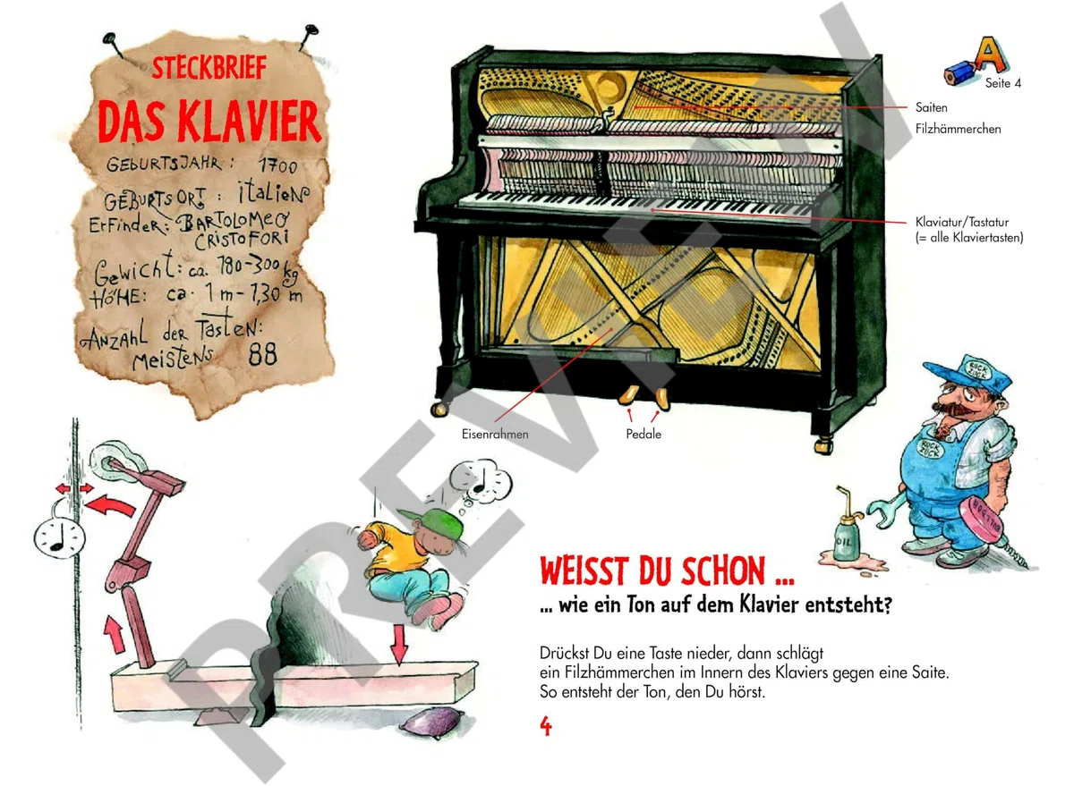 Piano Kids: Die Klavierschule für Kinder mit Spaß und Aktion. Band 1. Klavier. (Piano Kids, Band 1)