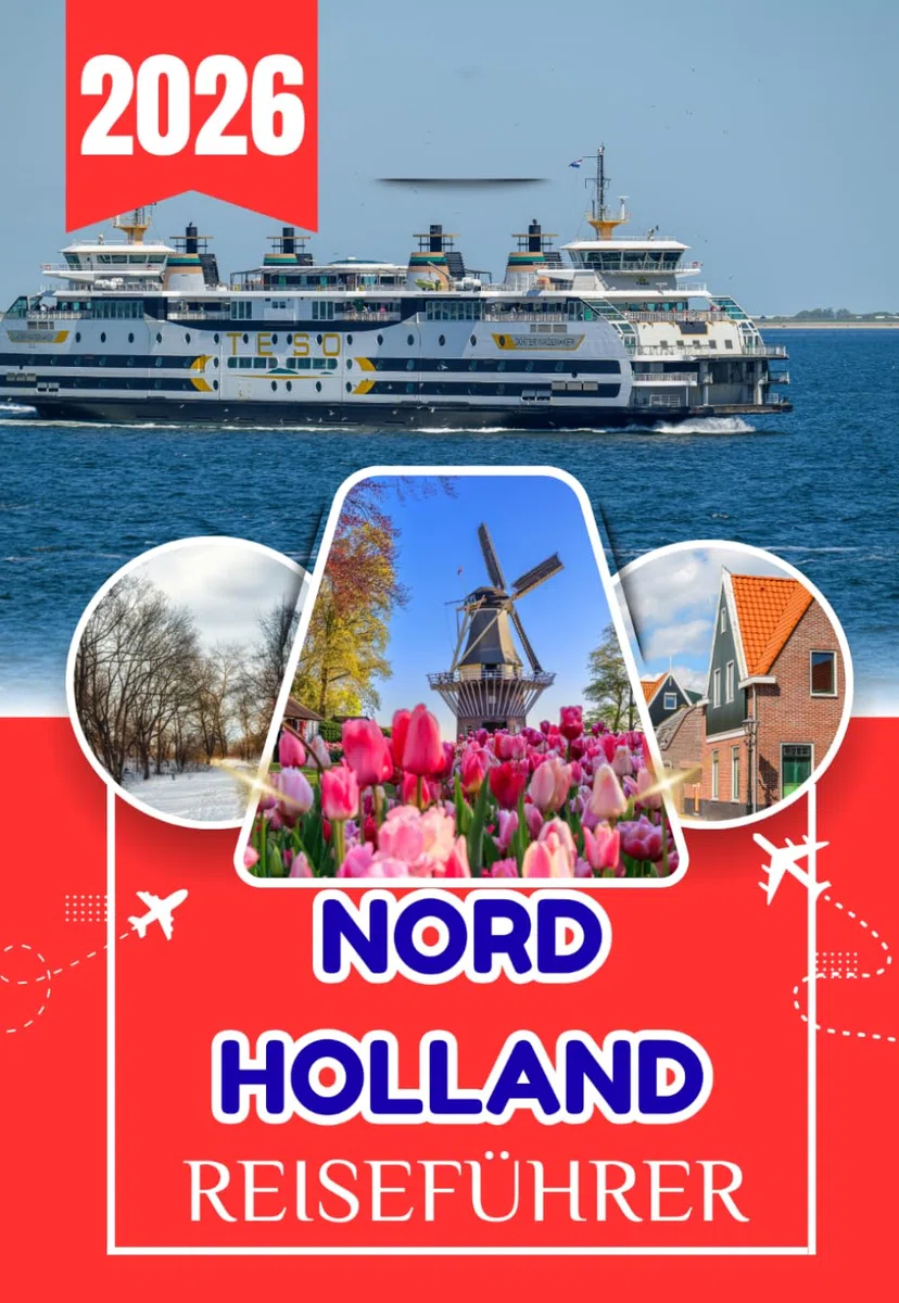 NORDHOLLAND REISEFÜHRER 2026: Reiseführer Nordholland: Amsterdam, Haarlem, Windmühlen, Strände und versteckte Dörfer – Ein umfassender praktischer ... reizvollste Region der Niederlande