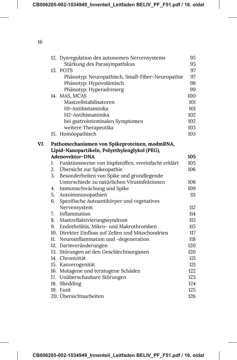 Leitfaden Diagnostik Therapie Post-Covid and Post-Vac-Syndrom, Spikeopathie | Praktische Anleitungen für Therapeuten aus einem ärztlichen Netzwerk