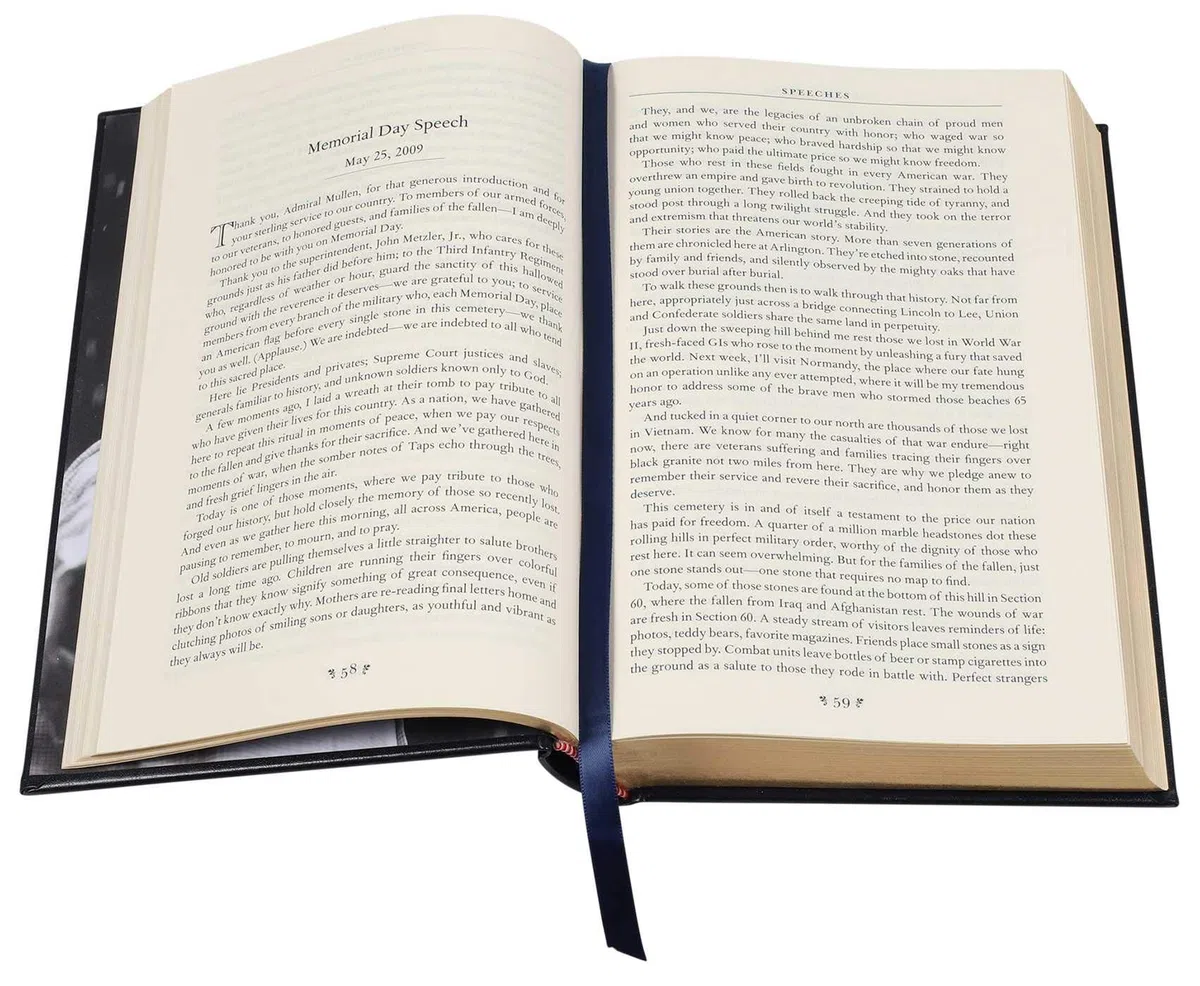 Barack Obama Speeches (Leather-bound Classics)