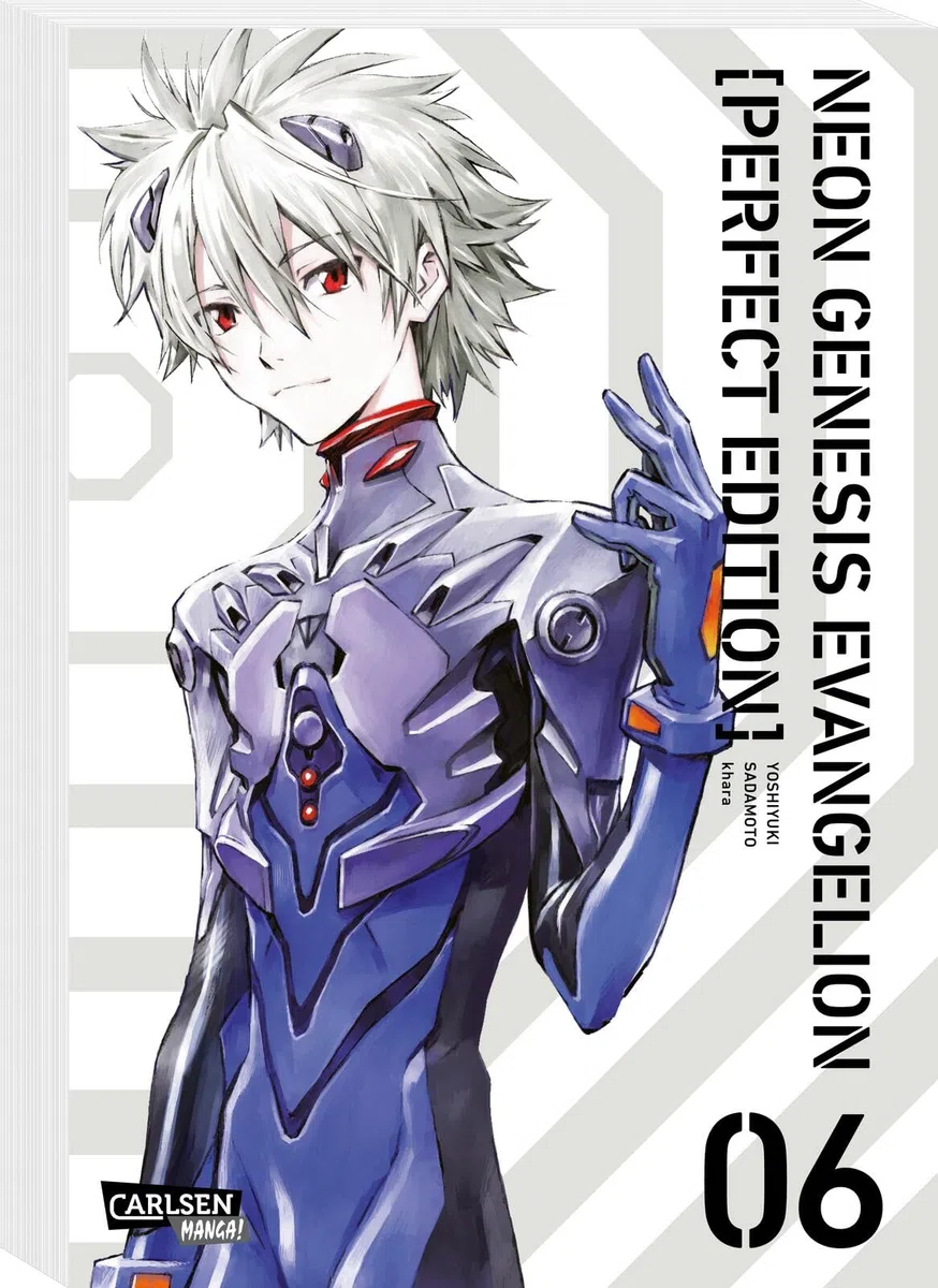 Neon Genesis Evangelion – Perfect Edition 6: Neue Edition in 7 Sammelbänden des Mecha-Klassikers um jugendliche EVA-Piloten, die zur Rettung der Menschheit Kampfroboter steuern.