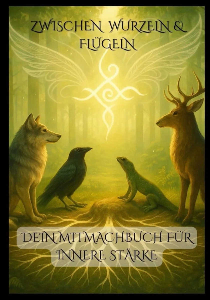 Zwischen Wurzeln & Flügeln: Dein Mitmachbuch für innere Stärke