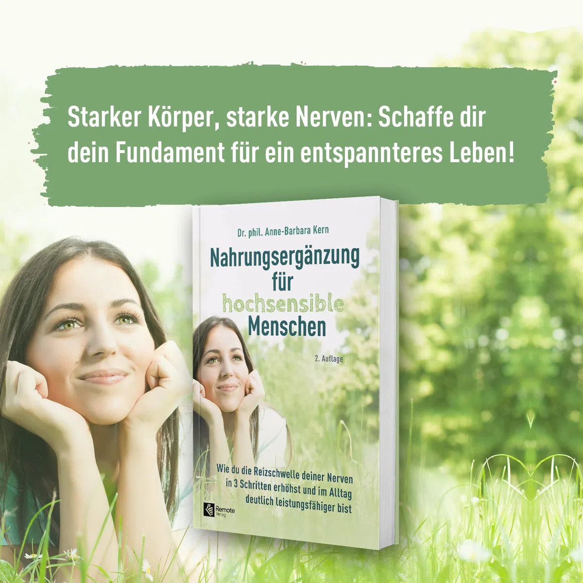 Nahrungsergänzung für hochsensible Menschen: Wie du die Reizschwelle deiner Nerven in 3 Schritten erhöhst und im Alltag deutlich leistungsfähiger bist ... | Nährstoffversorgung bei Hochsensibilität