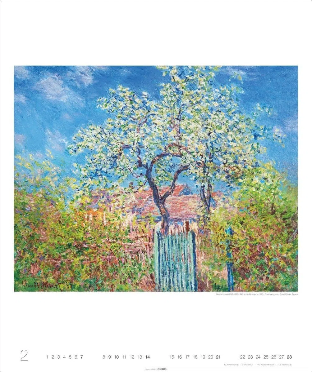 Die schönsten Gärten des Impressionismus Edition Kalender 2027: Kunstvoller Wandkalender mit zauberhaften Gemälden von Gartenidyllen. Großer Kunst-Kalender 2027.