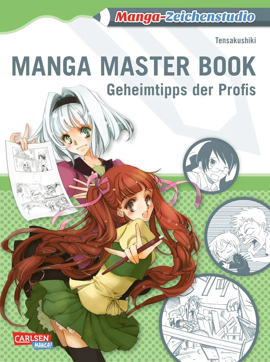 Manga-Zeichenstudio: Manga Master Book: Geheimtipps der Profis | Anime und Manga zeichnen lernen für Anfänger und Fortgeschrittene mit anschaulichen Beispielen