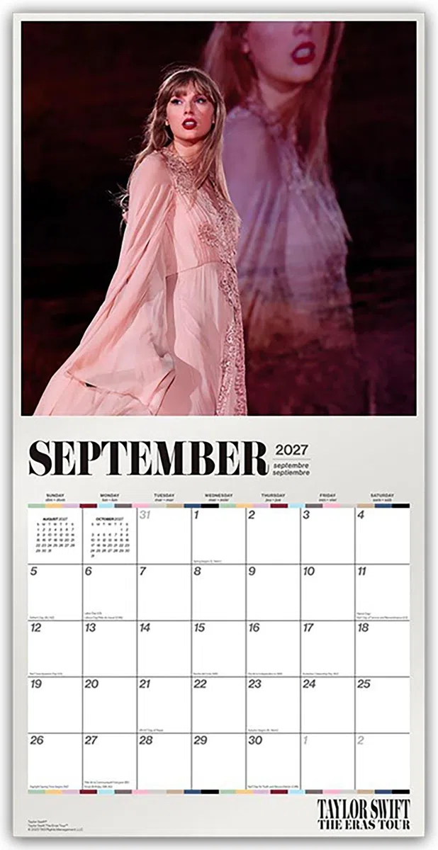 Taylor Swift 2027 – Offizieller Wandkalender: Original BrownTrout-Kalender [Mehrsprachig] [Kalender] (A3 - Posterkalender)