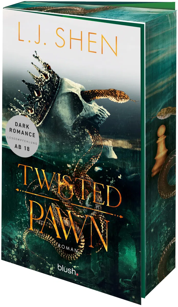 Twisted Pawn: Roman - Der Dark-Mafia-Romance-Hype endlich auf Deutsch! Mit Farbschnitt in limitierter Auflage! (Society of Villains, Band 2)