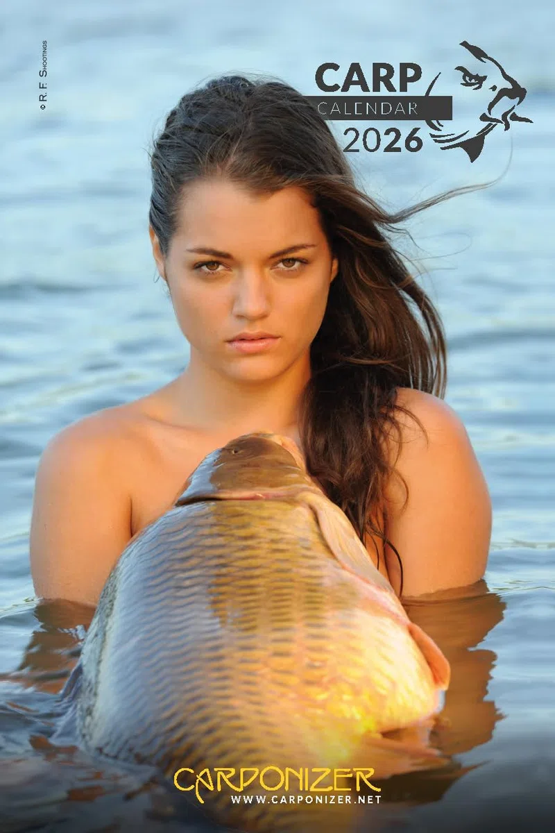 original Carponizer Karpfenkalender 2026 - Angelkalender - carp fishing calendar Wandkalender