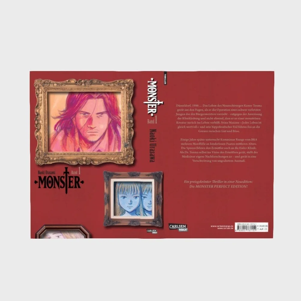 Monster Perfect Edition 1: Preisgekrönte Manga-Thriller-Serie ab 14 Jahren, in der ein Chirurg einen Serienkiller rettet und selbst zur Zielscheibe wird